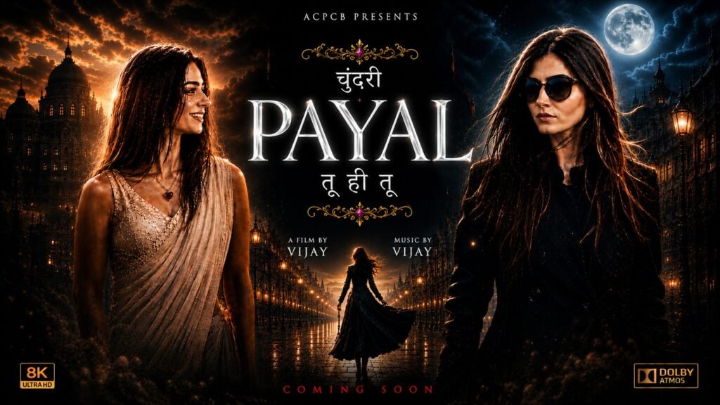 Best romantic Payal Hindi song poster featuring cinematic love story visuals