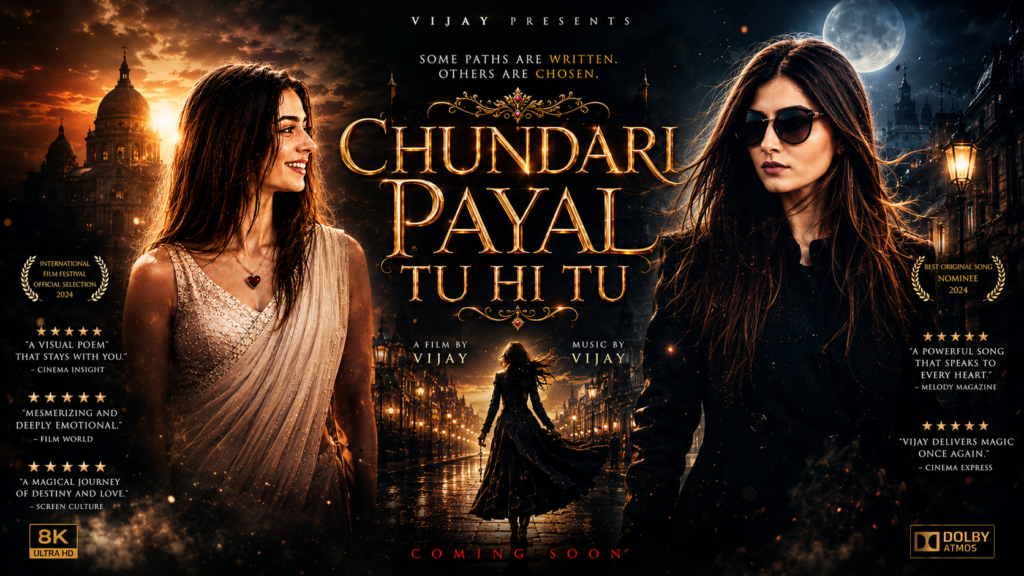 Chundari Payal Tu Hi Tu romantic Hindi song poster